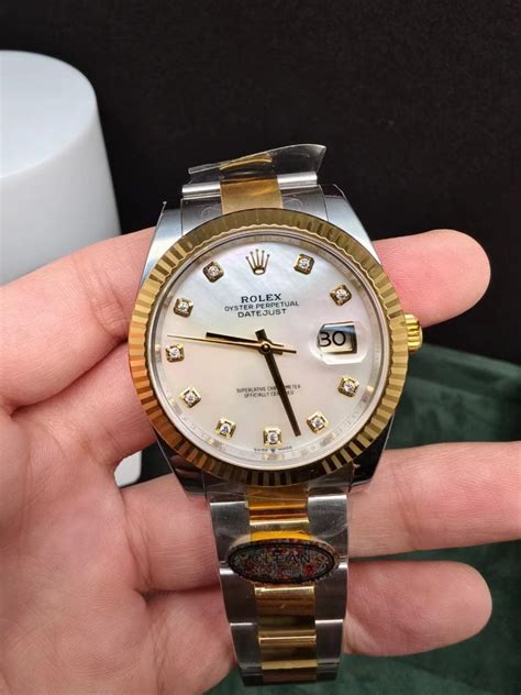mother of pearl rolex replica